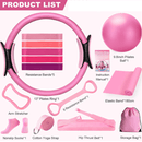 13-Piece Yoga & Pilates Set for Home Fitness
