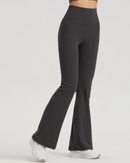 Ribbed Yoga Pants for Gym & Fitness back view