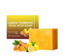 Lemon Turmeric Kojic Soap for Radiant Skin