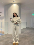 Women's Knit Sweater and Pants Set