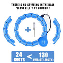 Smart Weighted Fit Hoop for Home Workouts