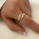 Elegant Adjustable Sparkle Ring