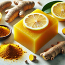 Lemon Turmeric Kojic Soap for Radiant Skin