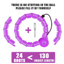 Smart Weighted Fit Hoop for Home Workouts