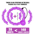 Smart Weighted Fit Hoop for Home Workouts