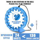 Smart Weighted Fit Hoop for Home Workouts