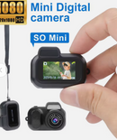 Retro Mini Camera with 1080P HD Screen USB charging